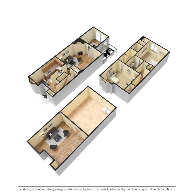 Maple floor plan
